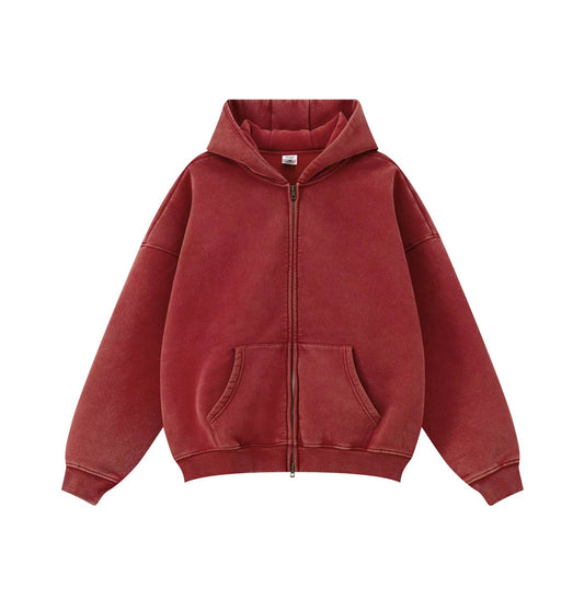 Simple Zip Hoodie